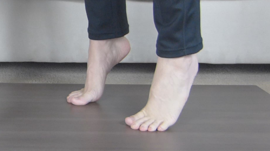 Double leg heel raise